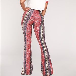 Fashion Nova Desert Dreamer flare pants